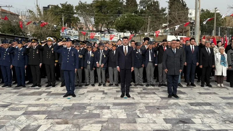 Ayvacık'ta 18 Mart Çanakkale Deniz Zaferi ve Şehitleri Anma Günü Töreni