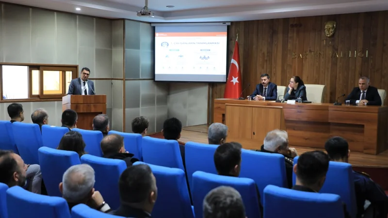 Bartın'da Kamuda İş Sağlığı ve Güvenliği Toplantısı Düzenlendi