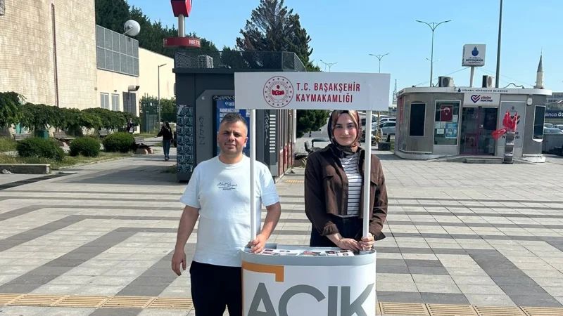 Başakşehir'de Açık Kapı Birimi'nden Vatandaşlara Bilgilendirme Çalışması
