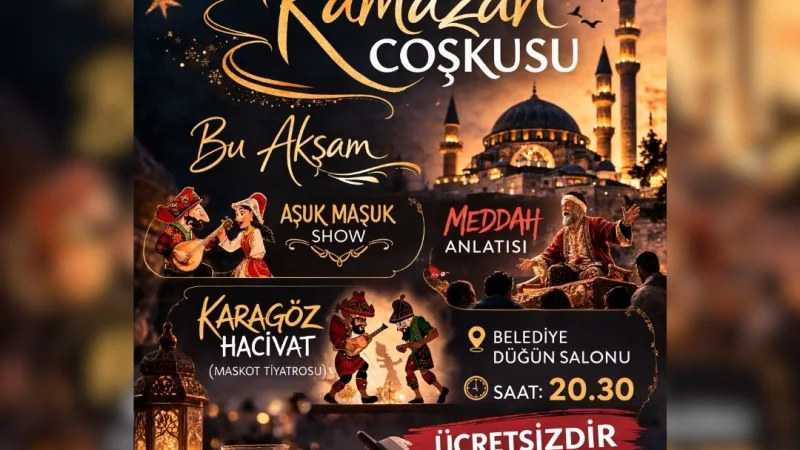 Bayramiç'te Ramazan Coşkusu Etkinliklerle Başlıyor