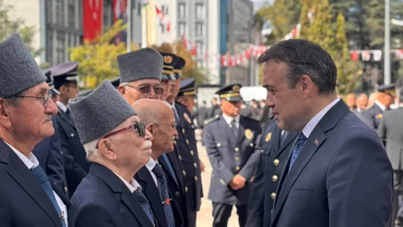 Bilecik'te 19 Eylül Gaziler Günü Törenle Kutlandı