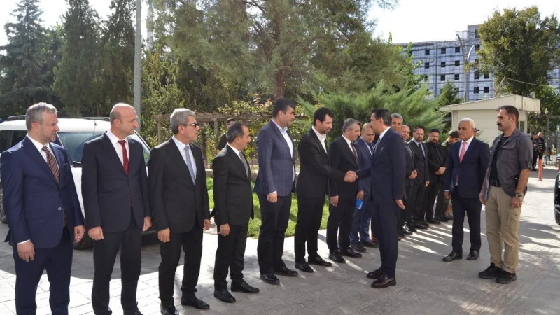 Bismil Kaymakamı Sedat Sezik Görevine Başladı