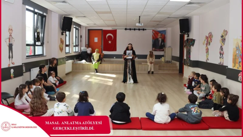 Bolu'da Minik Öğrencilere Masallarla Değerler Eğitimi