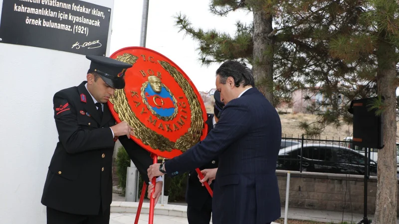 Bor'da 18 Mart Şehitleri Anma Günü ve Çanakkale Zaferi Törenlerle Kutlandı