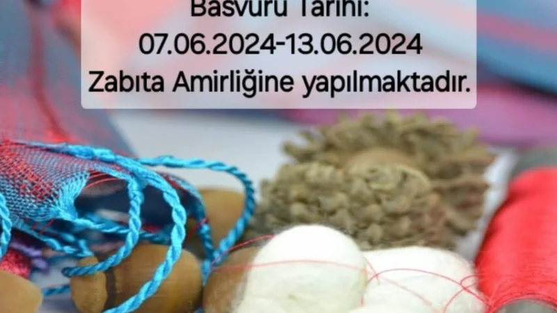Buldan'da Geleneksel Dokuma ve Suzeni İşi Yarışması Düzenleniyor