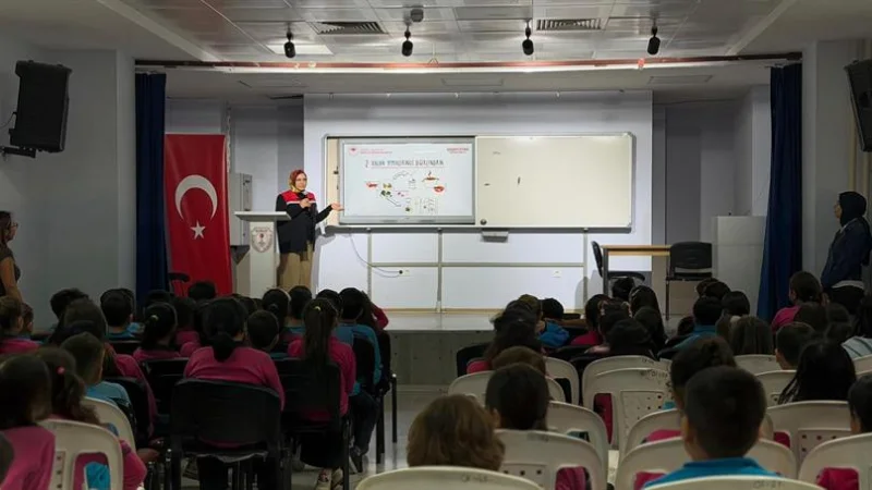 Burdur'da Öğrencilere Gıda İsrafı Konusunda Eğitim Verildi