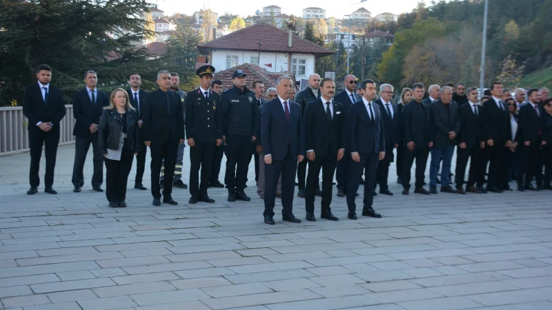Çamlıdere'de Atatürk'ün Vefatının 87. Yıl Dönümü İçin Anma Programı Düzenlendi