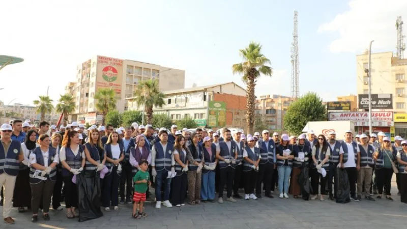 Cizre'de 'Kolektif Emekle Temiz Kentler' Kampanyası Başlatıldı