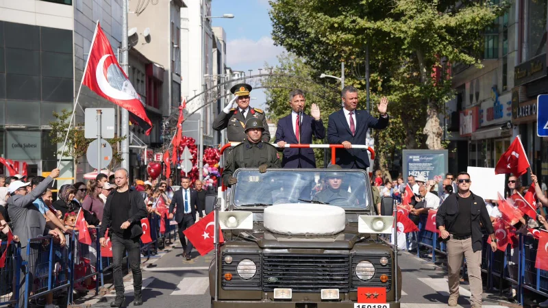 Çorlu'da 30 Ağustos Zafer Bayramı Coşkuyla Kutlandı