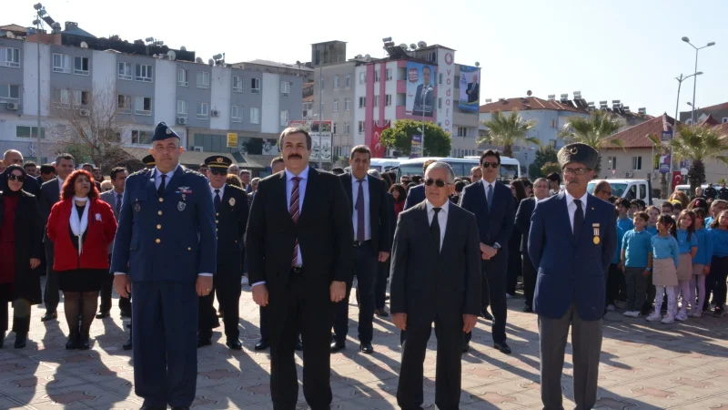Dalaman'da 18 Mart Çanakkale Zaferi ve Şehitleri Anma Günü Törenlerle Kutlandı