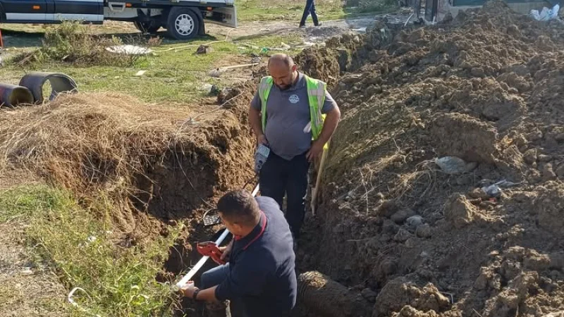 Devrek'te Su Hattı Abone Bağlantıları Yenileniyor