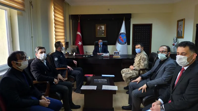 Doğanşar'da İlçe İdare Şube Başkanları Toplantısı Gerçekleştirildi