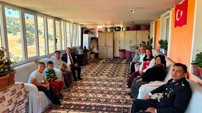 Emirdağ Kaymakamı Adem Topaca'dan 15 Temmuz Kapsamında Şehit Aileleri ve Gazilere Ziyaret