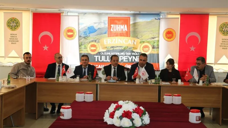 Erzincan Tulum Peyniri'nde Üretim Hamlesi: Coğrafi İşaretli Ürünler Yaygınlaşıyor