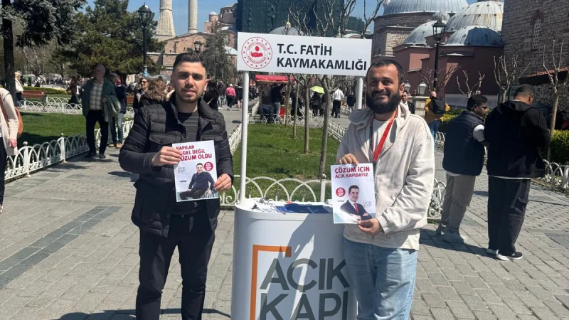 Fatih'te KADES ve Engelsiz 112 İçin Bilgilendirme Seferberliği