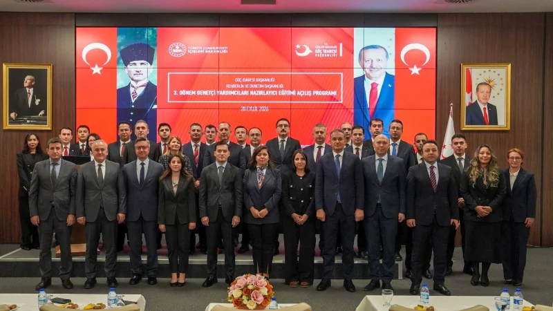 Göç İdaresi Başkanlığında 3. Dönem Denetçi Yardımcıları Eğitimi Başladı