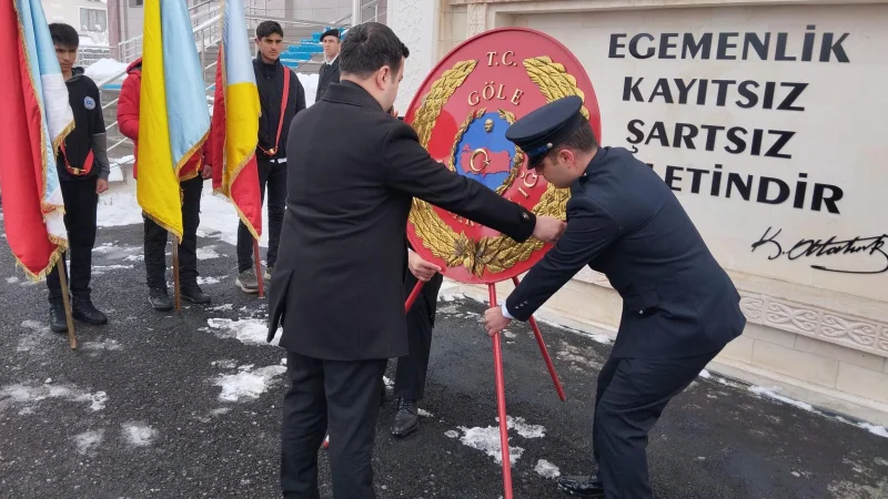 Göle'de 18 Mart Çanakkale Zaferi ve Şehitleri Anma Günü Törenlerle Kutlandı
