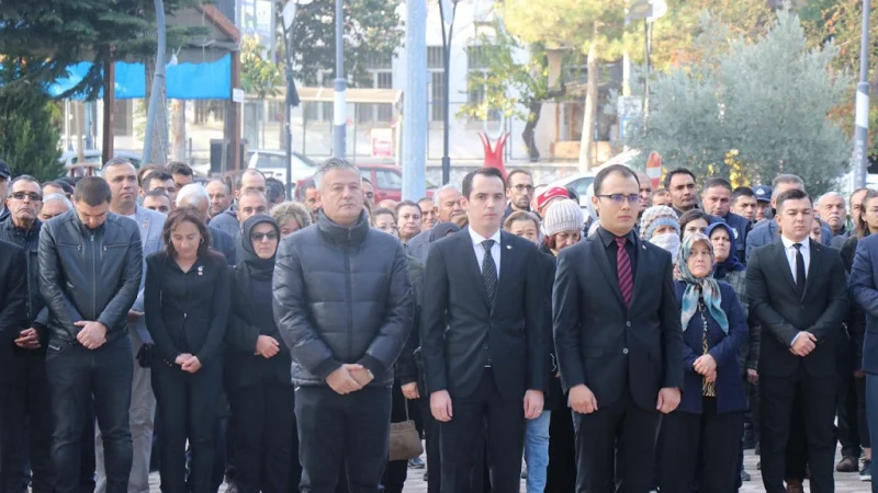 Gördes'te 10 Kasım Atatürk'ü Anma Programı Düzenlendi