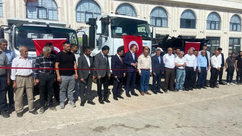 Güçlükonak Belediyesi'nin Araç Filosu Yeni Hibe Araçlarla Güçlendi