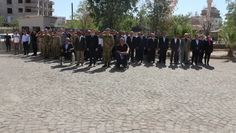 Güçlükonak'ta 19 Eylül Gaziler Günü Törenle Kutlandı