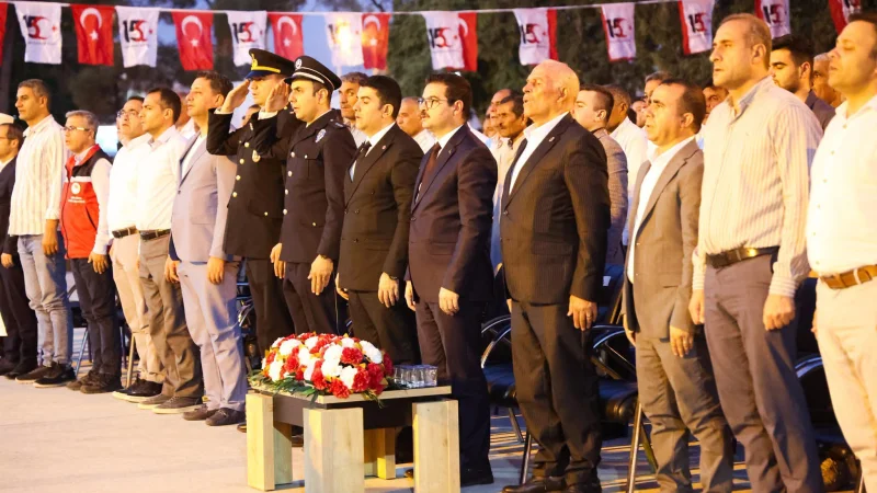 Harran'da 15 Temmuz Demokrasi ve Millî Birlik Günü Coşku ve Minnetle Anıldı