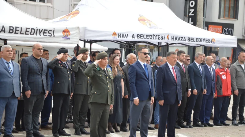 Havza'da 25 Mayıs Atatürk'ü Anma ve Termal Turizm Festivali Başladı