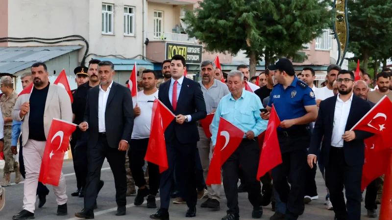 Hazro'da 15 Temmuz Demokrasi ve Milli Birlik Günü Anıldı