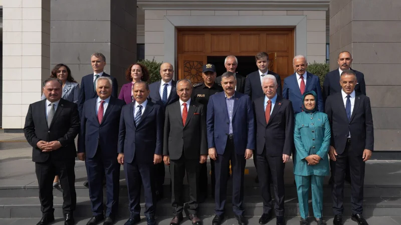 İçişleri Bakanı Mustafa Çiftçi'den Ümraniye Kaymakamlığı'na Ziyaret