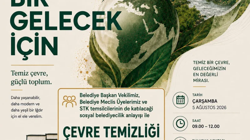 Iğdır'da 'Kolektif Emekle Temiz Kentler' Seferberliği Başlatılıyor
