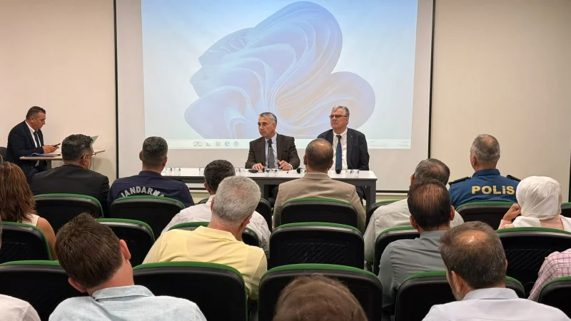 İncirliova'da Yeni Eğitim Yılı İçin Güvenlik Zirvesi