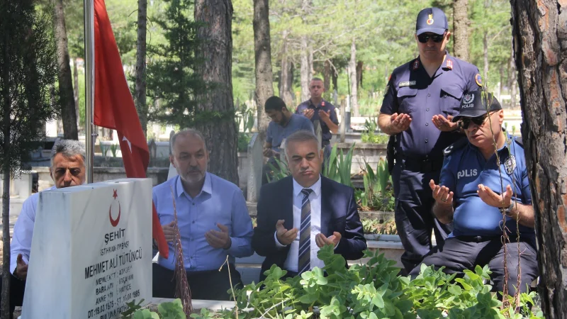 Isparta'nın Atabey İlçesinde 15 Temmuz Demokrasi ve Milli Birlik Günü Anıldı