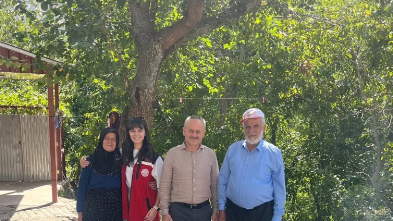 Kahramanmaraş'ta Kıbrıs Gazisi Yusuf Yurdagül'e Vefa Ziyareti
