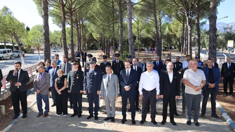 Karacasu'da 19 Eylül Gaziler Günü Törenlerle Kutlandı