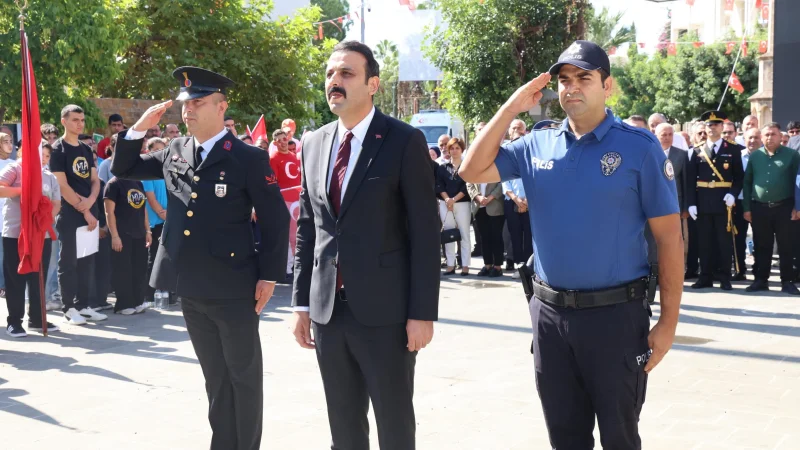 Karaisalı'da 30 Ağustos Zafer Bayramı Törenlerle Kutlandı