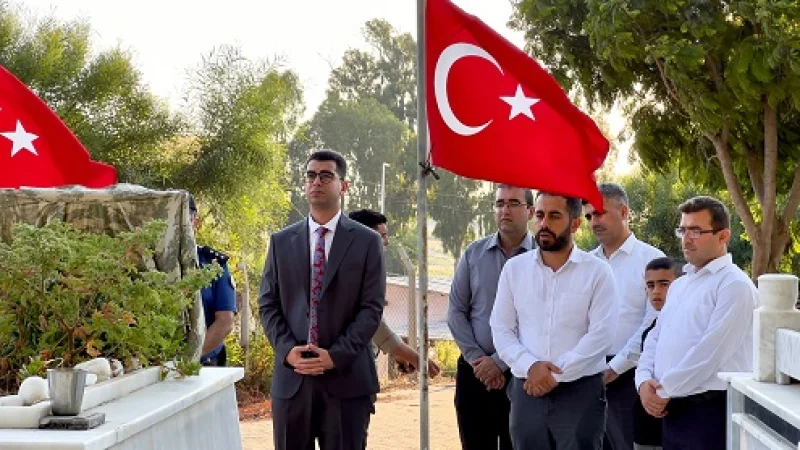 Karataş Kaymakam Vekili Ozan Onu'dan Şehitlik Ziyareti