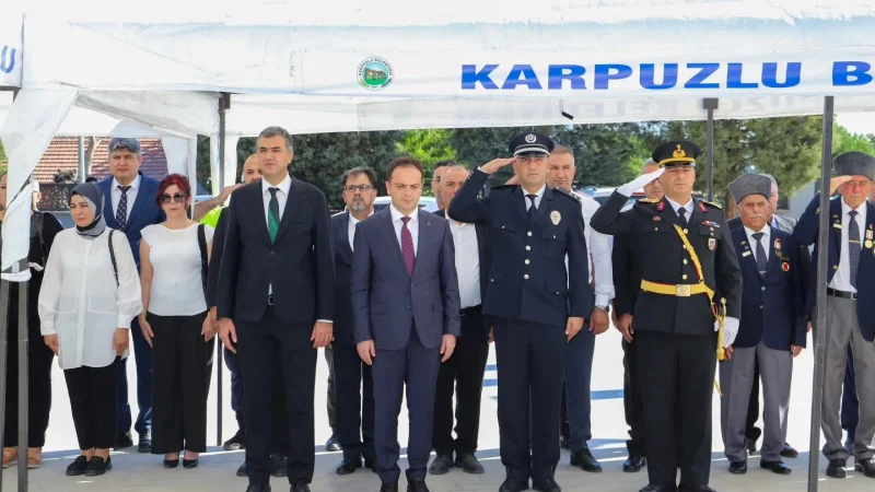 Karpuzlu'da 30 Ağustos Zafer Bayramı Coşkuyla Kutlandı