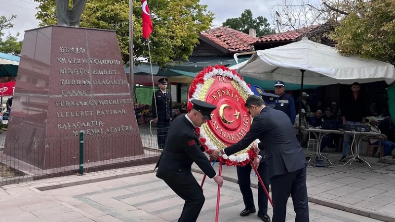 Keskin'de 30 Ağustos Zafer Bayramı Coşkuyla Kutlandı