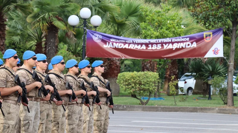 Kocaeli'de Jandarma Teşkilatı'nın 185. Kuruluş Yıl Dönümü Törenle Kutlandı