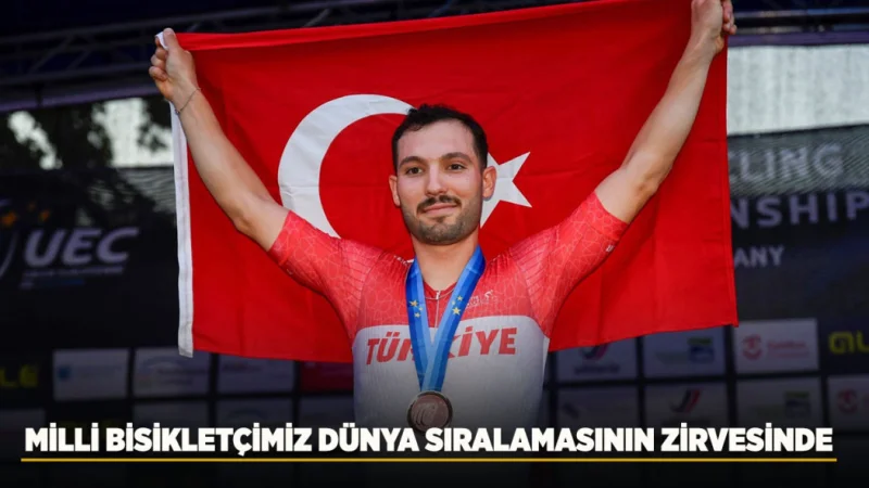 Konya Büyükşehir Belediyesporlu Millî Bisikletçi Ramazan Yılmaz Dünya Sıralamasının Zirvesinde