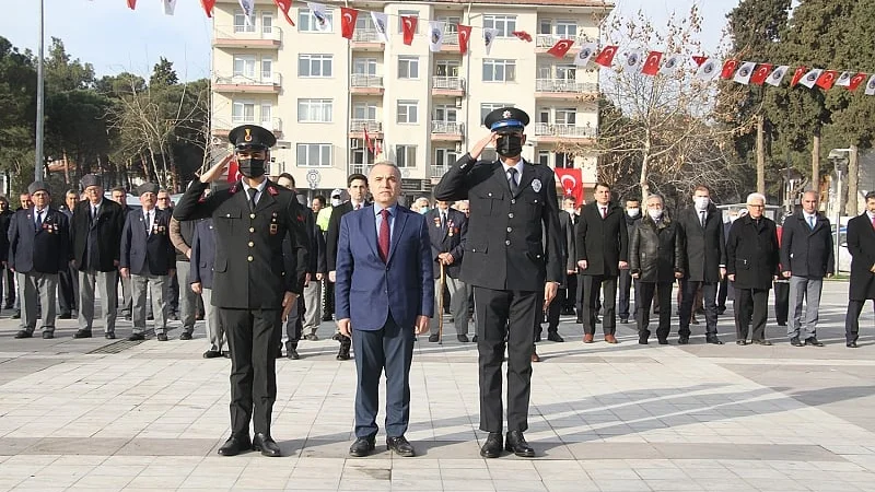 Kula'da 18 Mart Çanakkale Zaferi ve Şehitleri Anma Günü Törenlerle Kutlandı