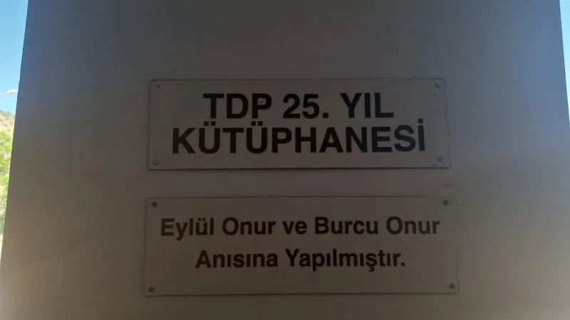 Malatya Pütürge'de Toplum Destek Projesi Kapsamında Yeni Kütüphane Hizmete Açıldı