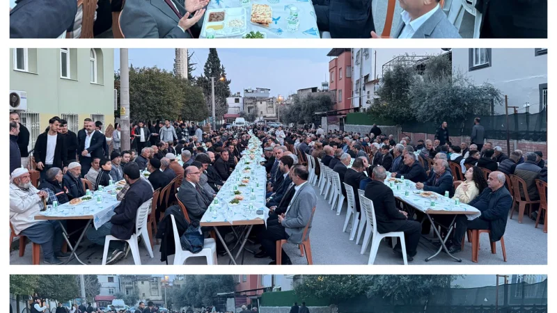 Mersin ve Tarsus'ta Yaşayan Çermikliler İftar Sofrasında Buluştu