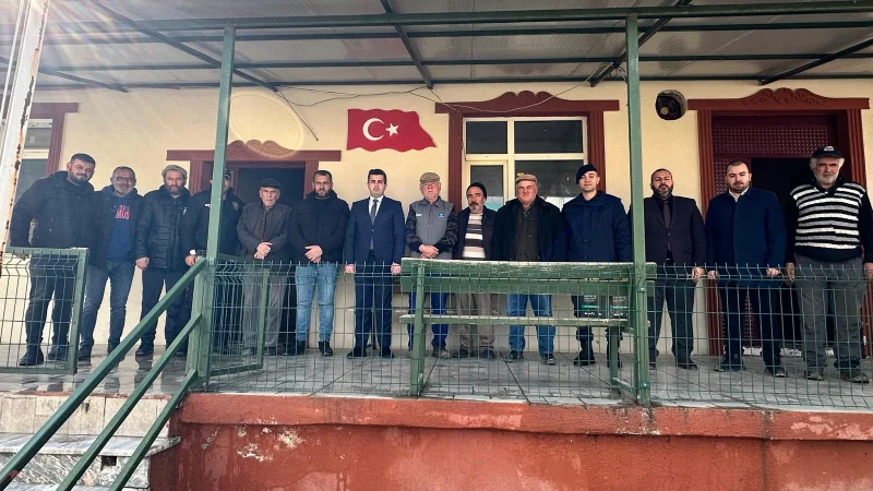 Mihalıççık'ta Şehit Ailesine Anlamlı Ziyaret