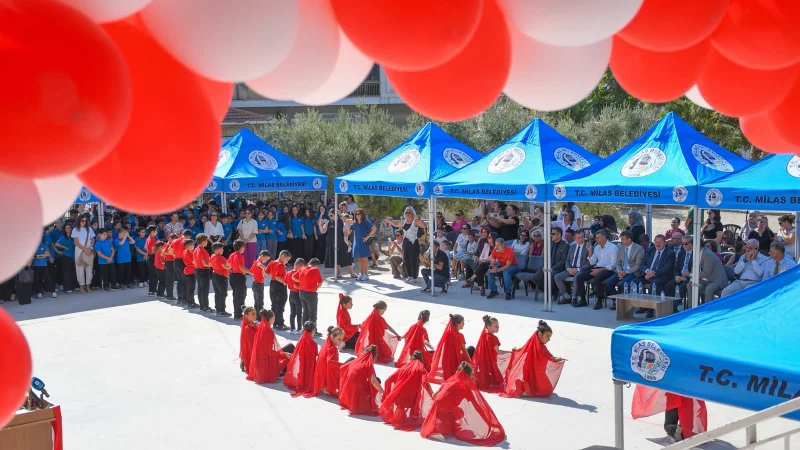 Milas'ta İlköğretim Haftası Coşkuyla Kutlandı