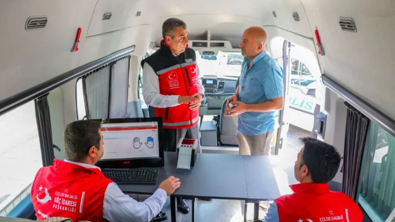 Mobil Göç Noktası Uygulamasıyla 401 Bin Düzensiz Göçmen Ülkeden Ayrıldı