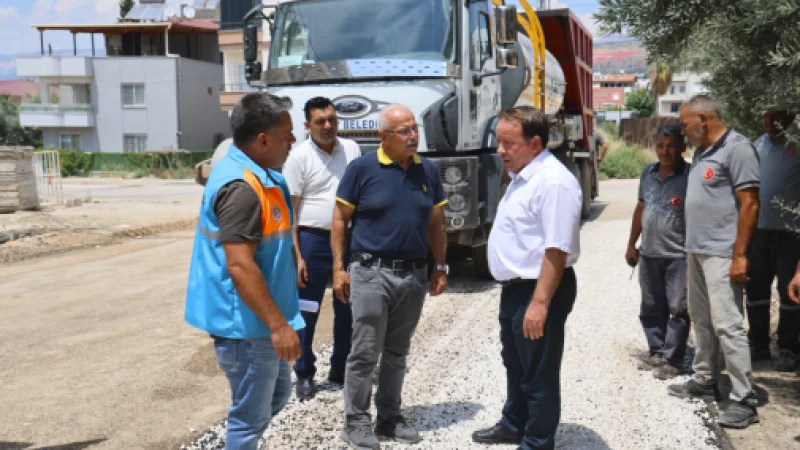 Mut Belediyesi'nden İlçede Kapsamlı Yol ve Altyapı Hamlesi