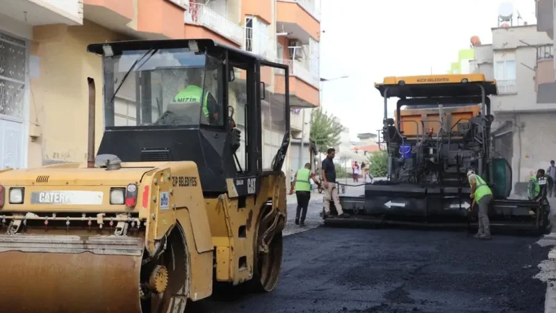 Nizip'te Ulaşım Altyapısı Yenileniyor: Merkez ve Kırsalda Eş Zamanlı Çalışma