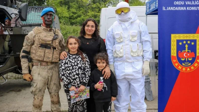 Ordu'da 19. Uluslararası Off-Road Yarışları'nda Jandarma Güvenlik Önlemi