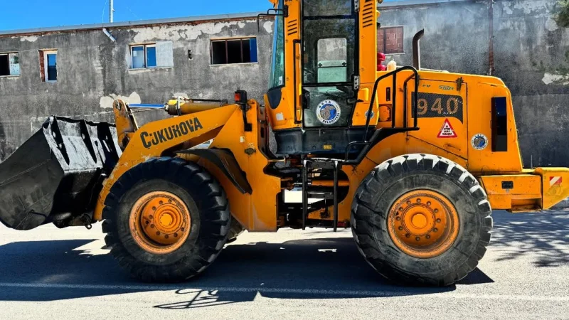Orta Belediyesi'nin Araç Filosu Yeni Bir Yükleyici ile Güçlendi