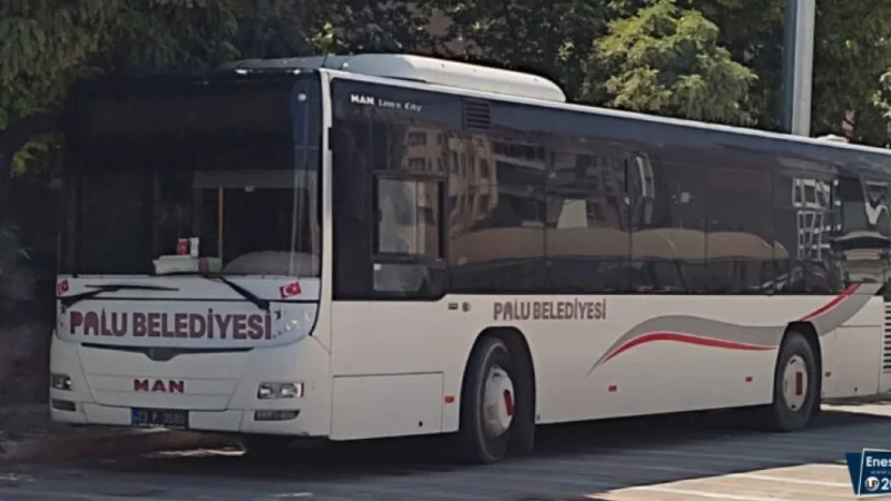 Palu Belediyesi'nden Elazığ Otobüs Seferleri Saatleri Duyurusu